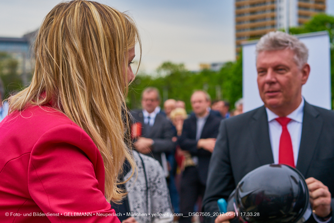 11. Mai 2017 - Grundsteinlegung für die LOGE und dem Kulturquadrat in Neuperlach